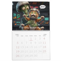 Calendrier d'animaux drôles – Humour décalé et aud