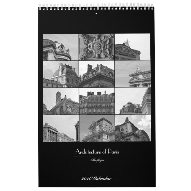 Calendrier d'architecture de Paris (Protection)