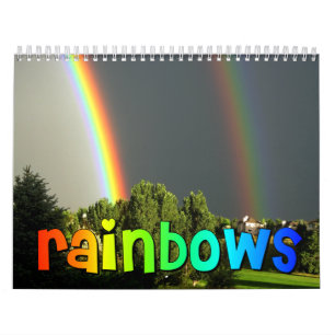 Calendrier d'arcs-en-ciel