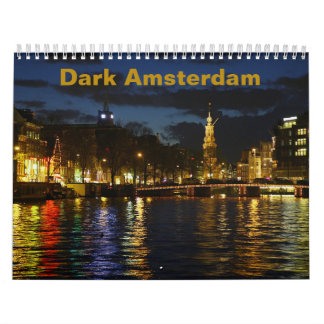 Calendrier Dark Amsterdam