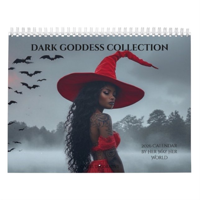 Calendrier Dark Goddess Halloween Collection Calendar (Protection)