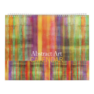 Calendrier d'art abstrait