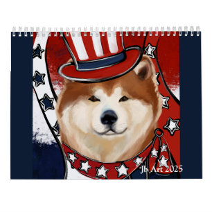 CALENDRIER D'ART AKITA