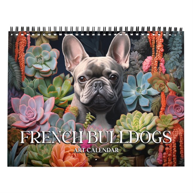 Calendrier d'art Bouledogue Français 2027 (Protection)