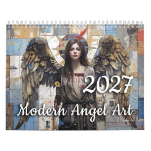 Calendrier d'art d'ange moderne 2027