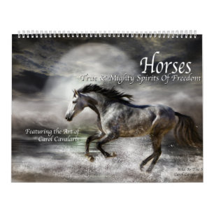 Calendrier d'art de chevaux