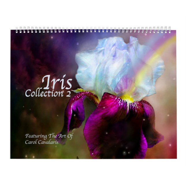Calendrier d'art de la collection 2 d'iris (Protection)