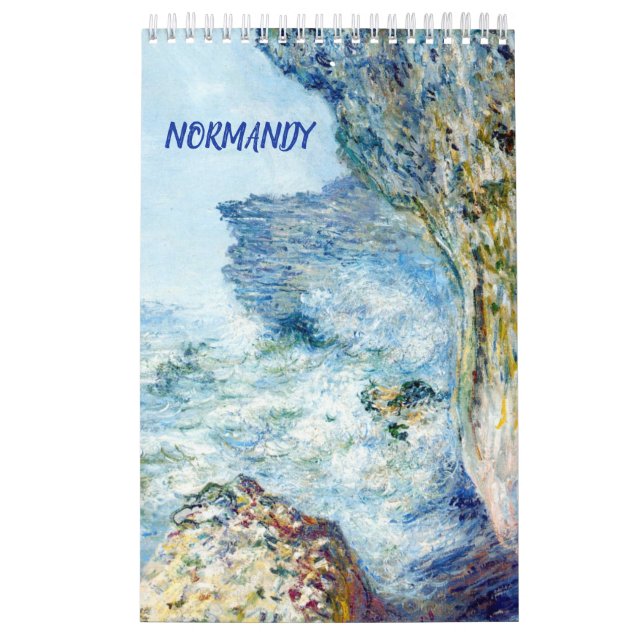 Calendrier d'art de la Normandie (11" x 7") (Protection)