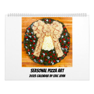 Calendrier d'art de la pizza 2023