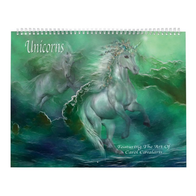 Calendrier d'art de licornes (Protection)
