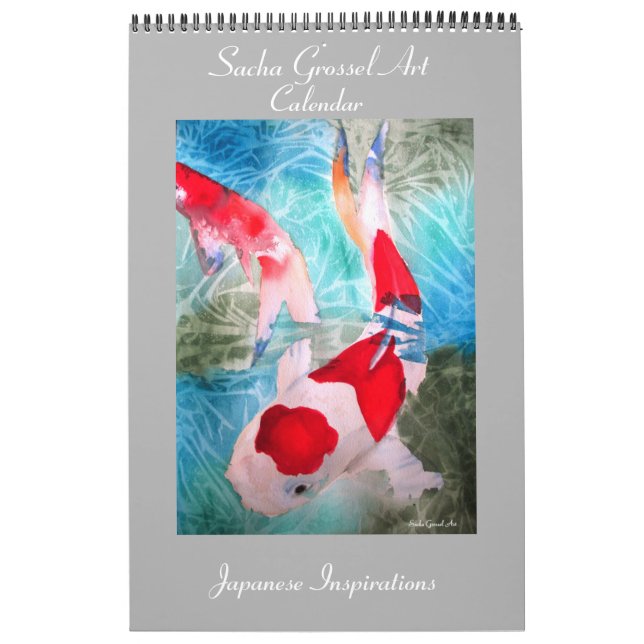 Calendrier d'art de style japonais par Sacha (Protection)