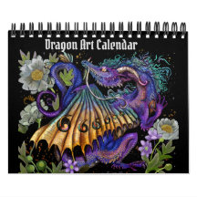 Calendrier d'art Dragon