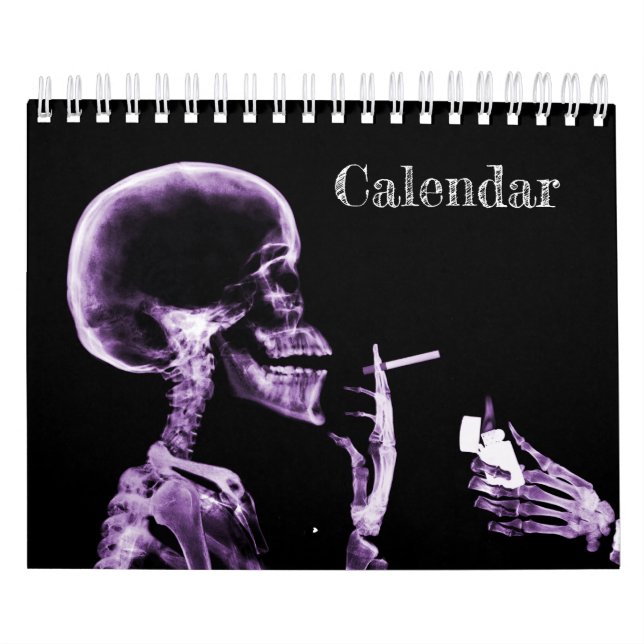 Calendrier d'art en rayons X 4 - violet (Protection)