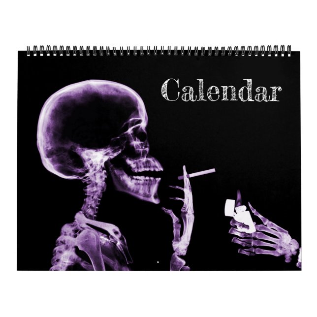 Calendrier d'art en rayons X 4 - violet (Protection)