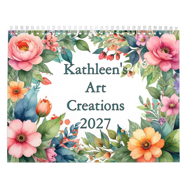 Calendrier d'art fantaisiste de création artistiqu (Protection)