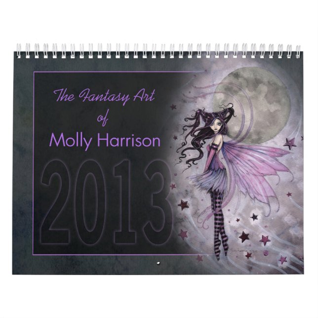Calendrier d'art fantastique 2013 par Molly Harris (Protection)