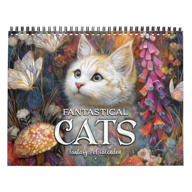 Calendrier d'art fantastique 2027 Chats Fantastiqu (Protection)