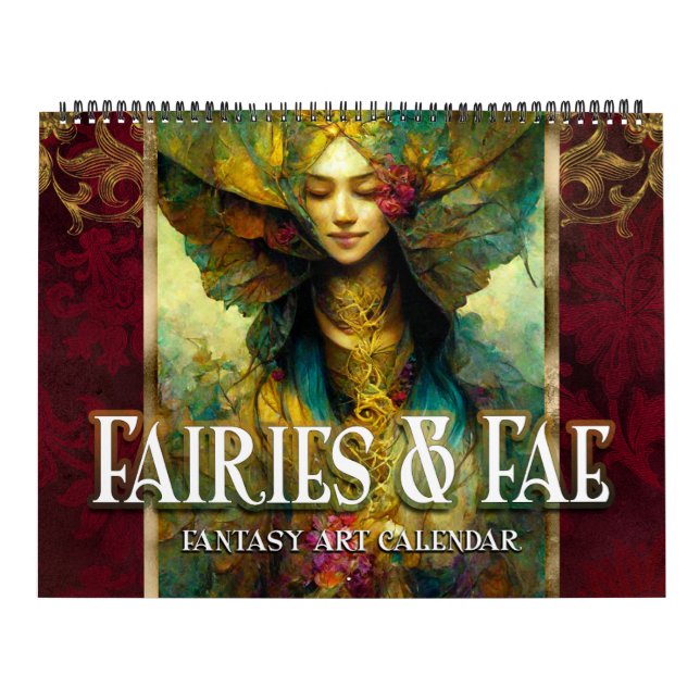 Calendrier d'art fantastique 2027 Fées et Fae 4 (Protection)