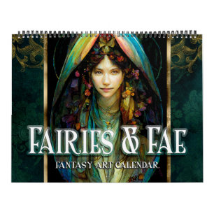 Calendrier d'art fantastique 2027 Fées & Fae 2