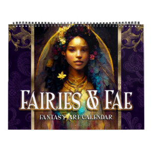 Calendrier d'art fantastique 2027 Fées & Fae 5
