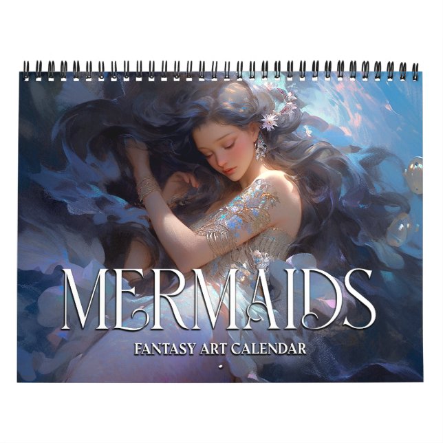 Calendrier d'art fantastique 2027 Sirènes 2 (Protection)