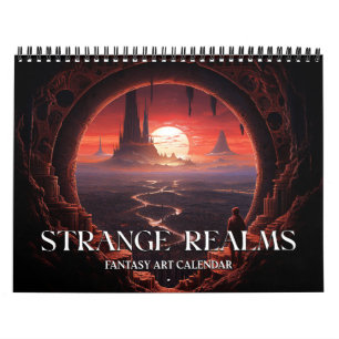 Calendrier d'art fantastique 2027 Strange Realms 4