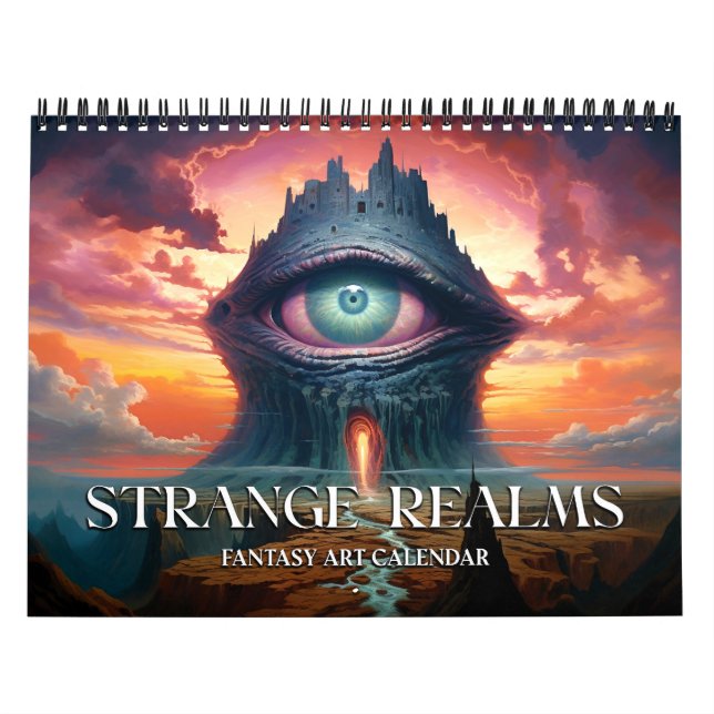 Calendrier d'art fantastique 2027 Strange Realms 5 (Protection)