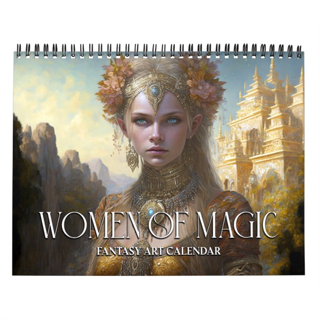 Calendrier d'art fantastique 2027 Women Of Magic 4 (Protection)