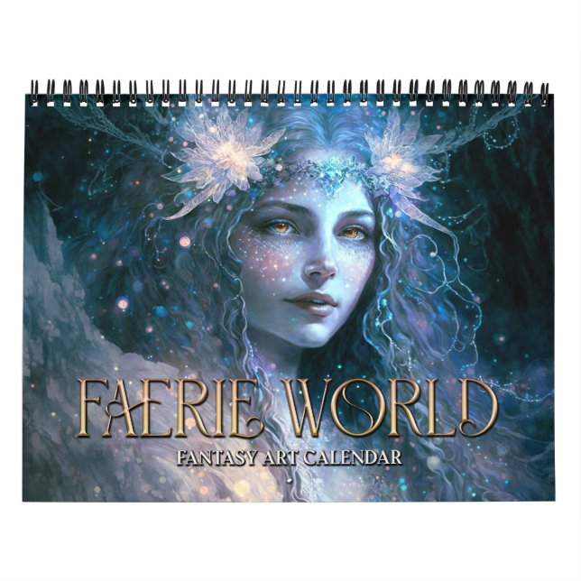 Calendrier d'art fantastique 3 Faerie World 2027 (Protection)