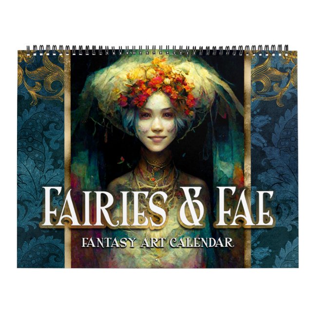 Calendrier d'art fantastique 3 Fées et fae 2027 (Protection)