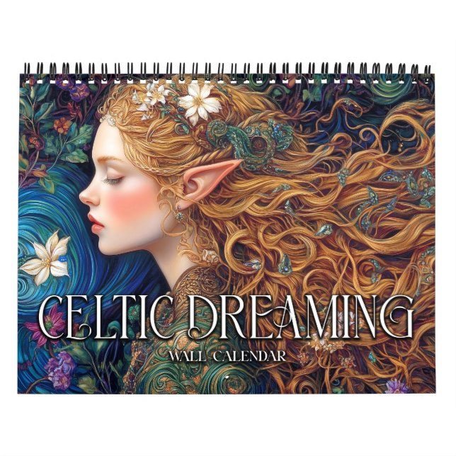 Calendrier d'art fantastique Celtique 2027 Rêvant (Protection)