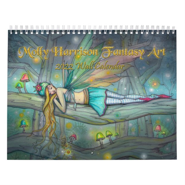 Calendrier d'art fantastique de Molly Harrison 202 (Protection)