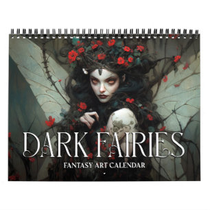 Calendrier d'art fantastique des fées sombres 2027