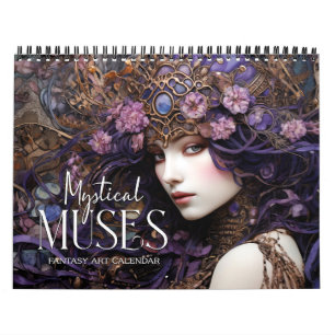 Calendrier d'art fantastique des Muses mystiques 2