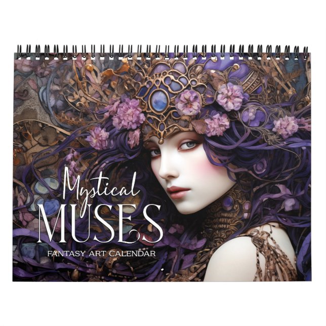 Calendrier d'art fantastique des Muses mystiques 2 (Protection)