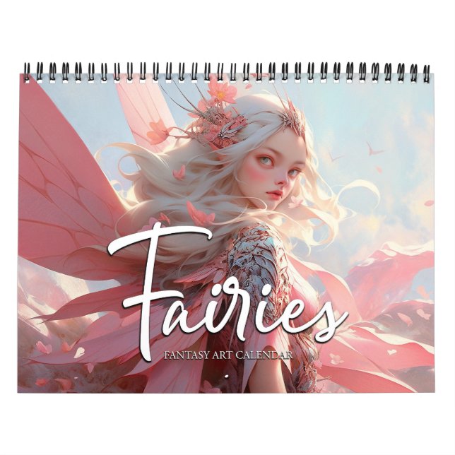 Calendrier d'art fantastique Fées 7 2027 (Protection)