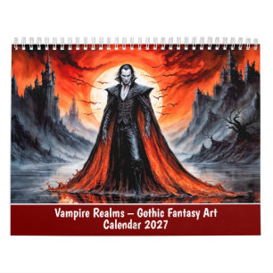 Calendrier d'Art Fantastique Gothique – Royaumes d