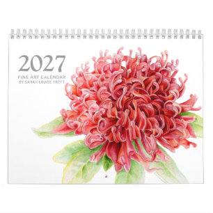 Calendrier d'art faune et flore variées