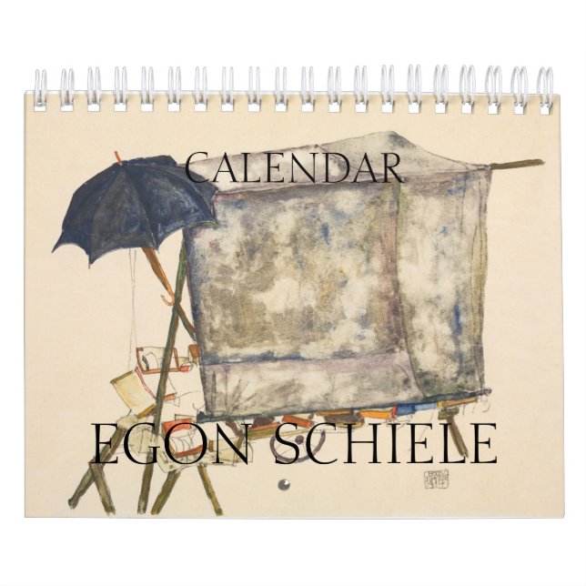  CALENDRIER D'ART FIN : EGON SCHIELE : DESSINS (Protection)