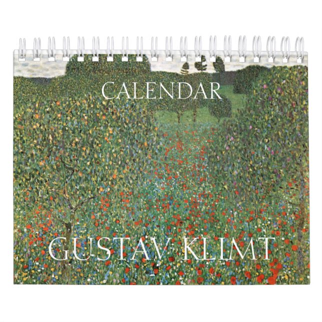  CALENDRIER D'ART FIN : GUSTAV KLIMT : PEINTURES (Protection)