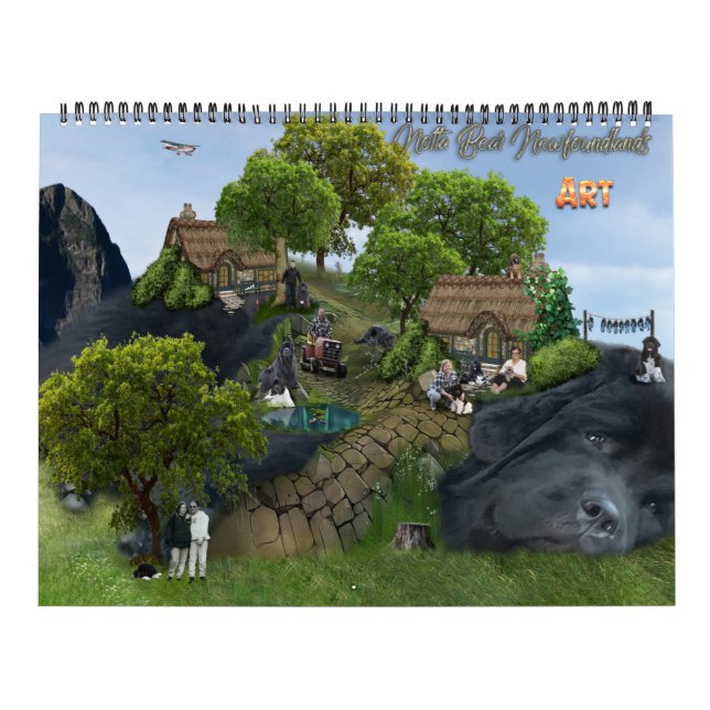 Calendrier d'art Notta Bear (Protection)