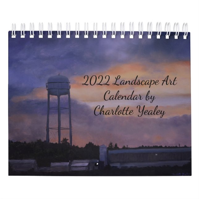 Calendrier d'art paysager 2022 par Charlotte Yeale (Protection)