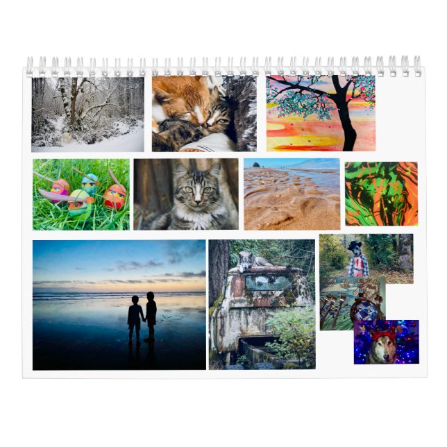 Calendrier d'art pour enfants 2026 (Dos)