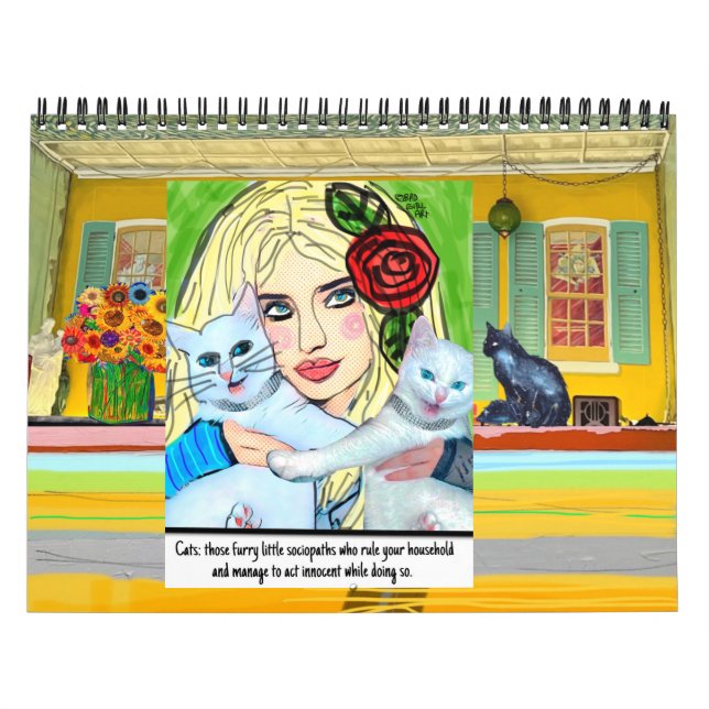 Calendrier d'art pour les filles incorrectes (Protection)