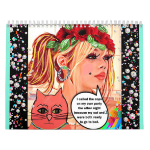 Calendrier d'art pour les filles incorrectes