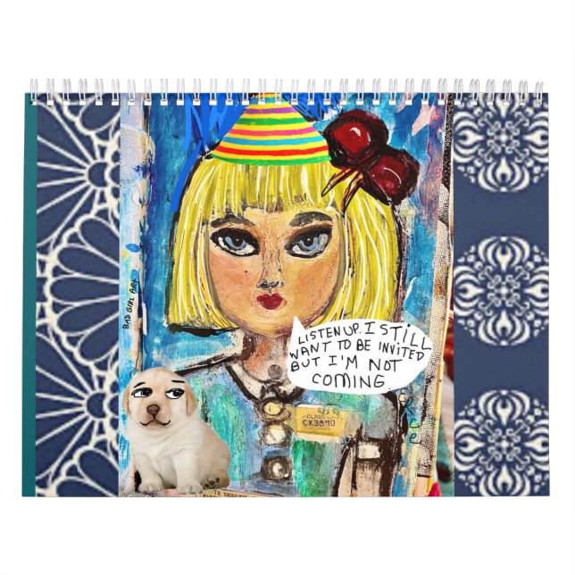 Calendrier d'art pour les filles incorrectes (Protection)