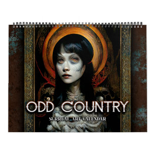 Calendrier d'art surréaliste Odd Country 3 2027