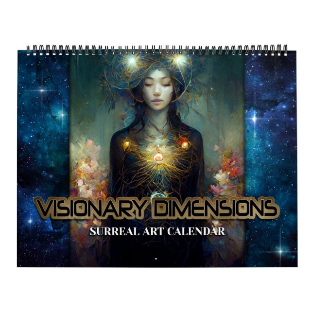 Calendrier d'art surréaliste Visionnaire 2027 (Protection)