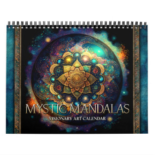 Calendrier d'art surréel des Mandalas 2026
