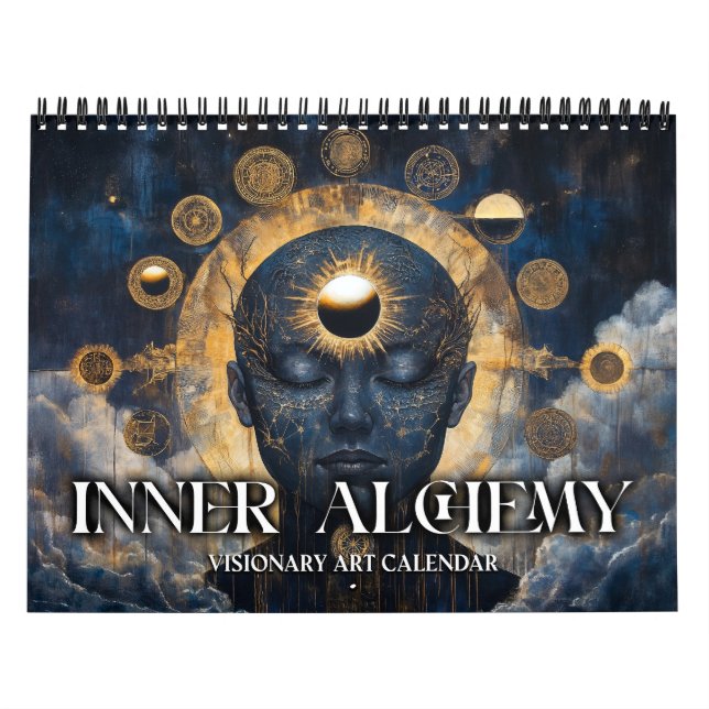 Calendrier d'art visionnaire de l'alchimie intérie (Protection)